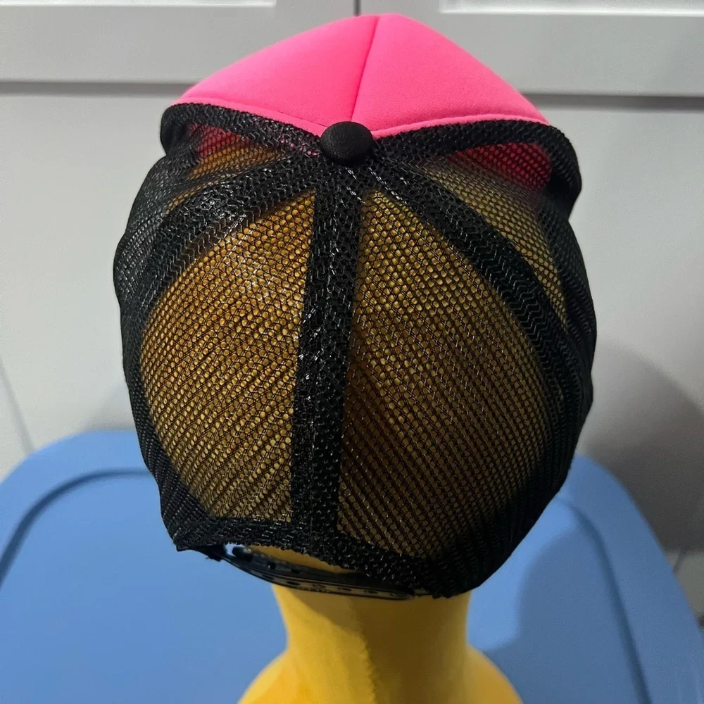 OTTO Pink and Black 'MAMA' Cap